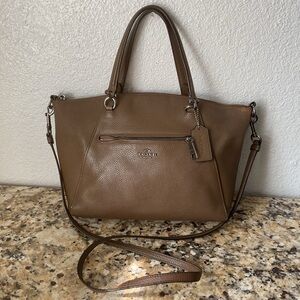 Coach “Project” Brown Leather Bag